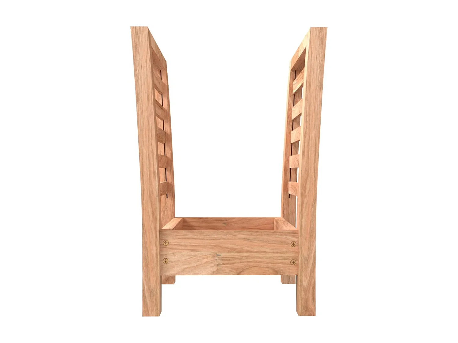 Porte-revues 40x26,5x38,5 cm Bois massif de noyer