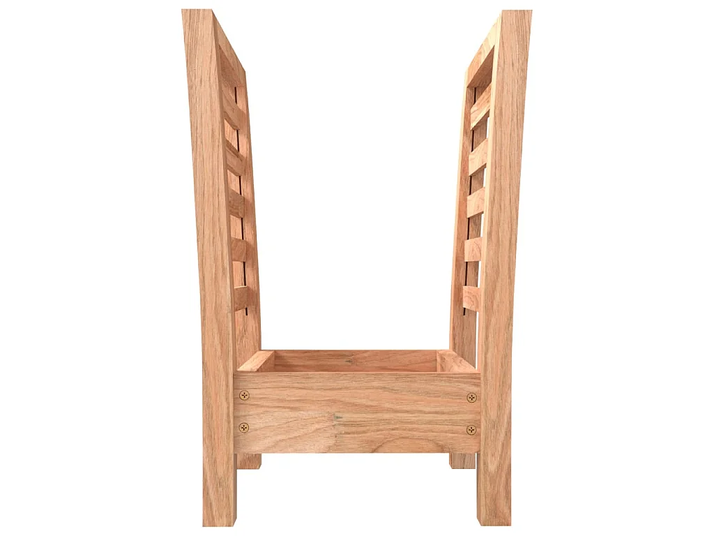 Porte-revues 40x26,5x38,5 cm Bois massif de noyer
