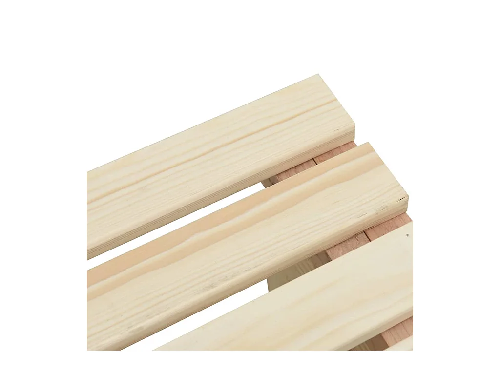 Tuinbanken 2 st massief vurenhout