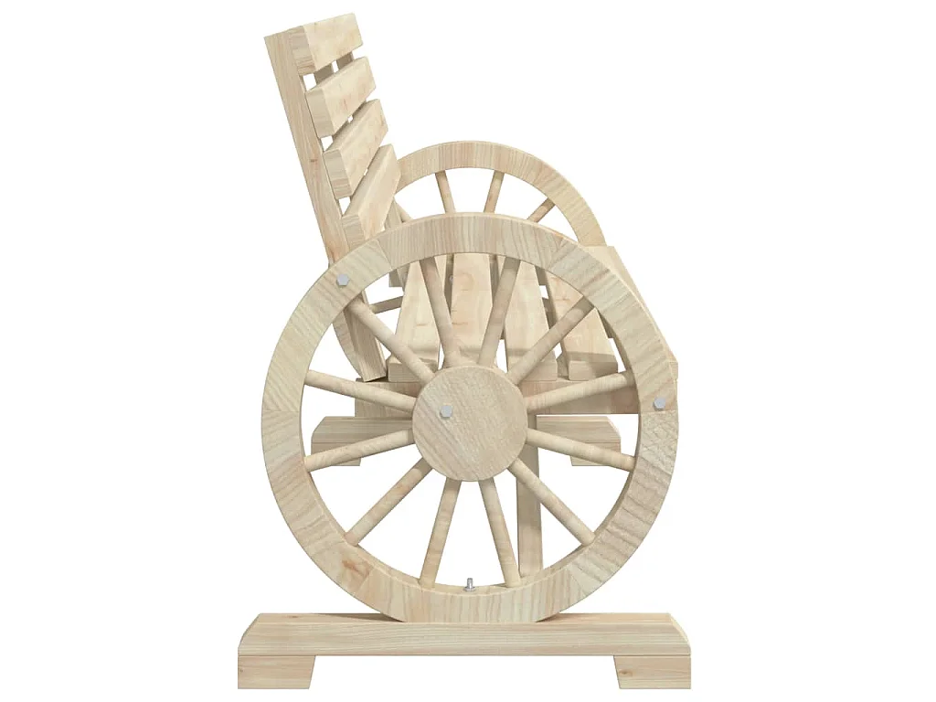 Tuinbankje 2-zits massief vurenhout