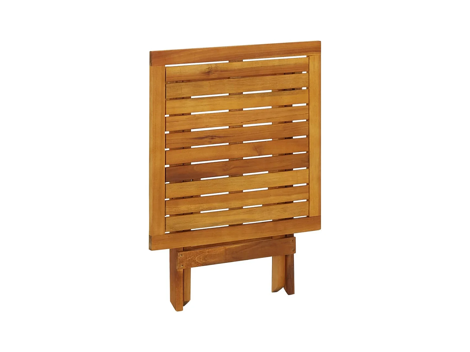 Tavolo da Bistrot 46x46x47 cm in Legno Massello di Acacia
