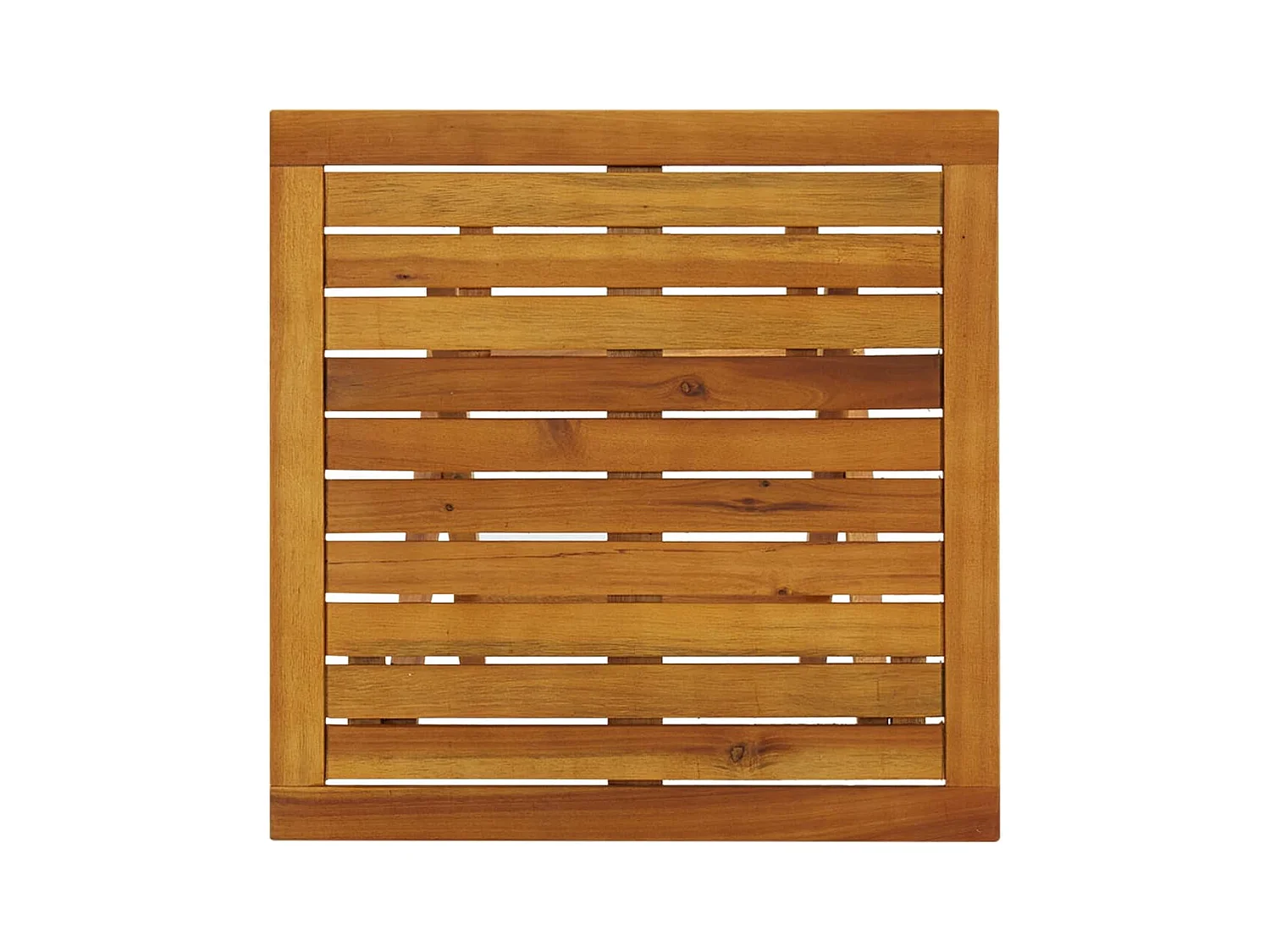 Tavolo da Bistrot 46x46x47 cm in Legno Massello di Acacia