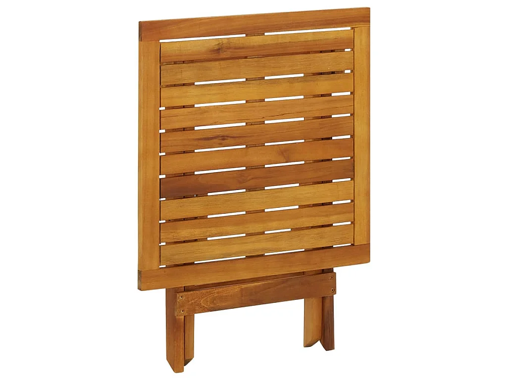 Bistrotisch 46x46x47 cm Massivholz Akazie