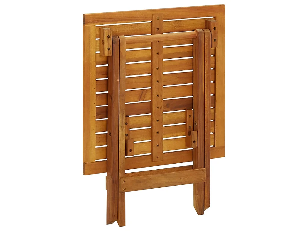 Bistrotisch 46x46x47 cm Massivholz Akazie