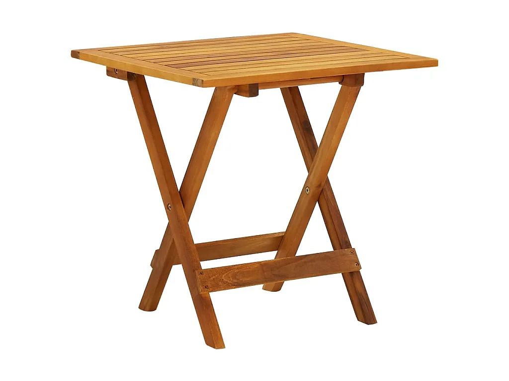 Bistrotisch 46x46x47 cm Massivholz Akazie