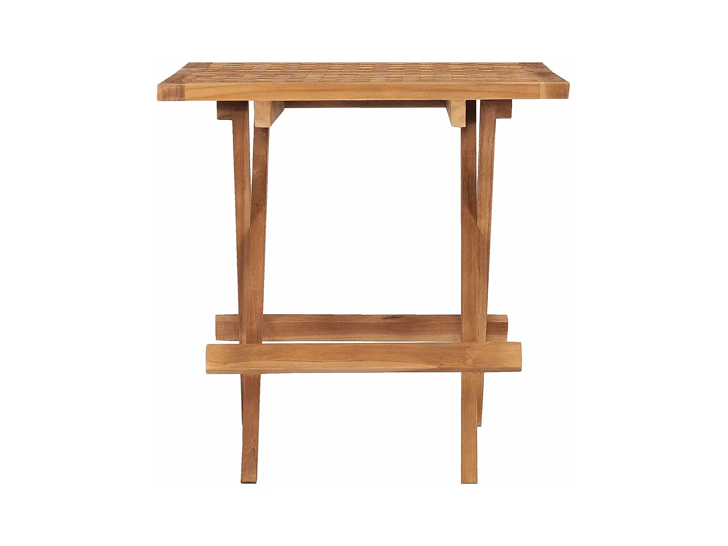 Table pliable de jardin 50x50x50 cm Bois de teck solide