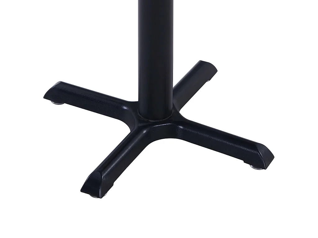 Gartentisch Schwarz 80x80x75 cm
