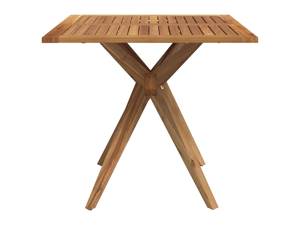 Gartentisch Quadratisch 85x85x75 cm Massivholz Akazie