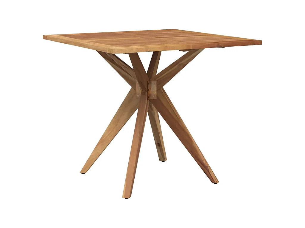 Gartentisch Quadratisch 85x85x75 cm Massivholz Akazie