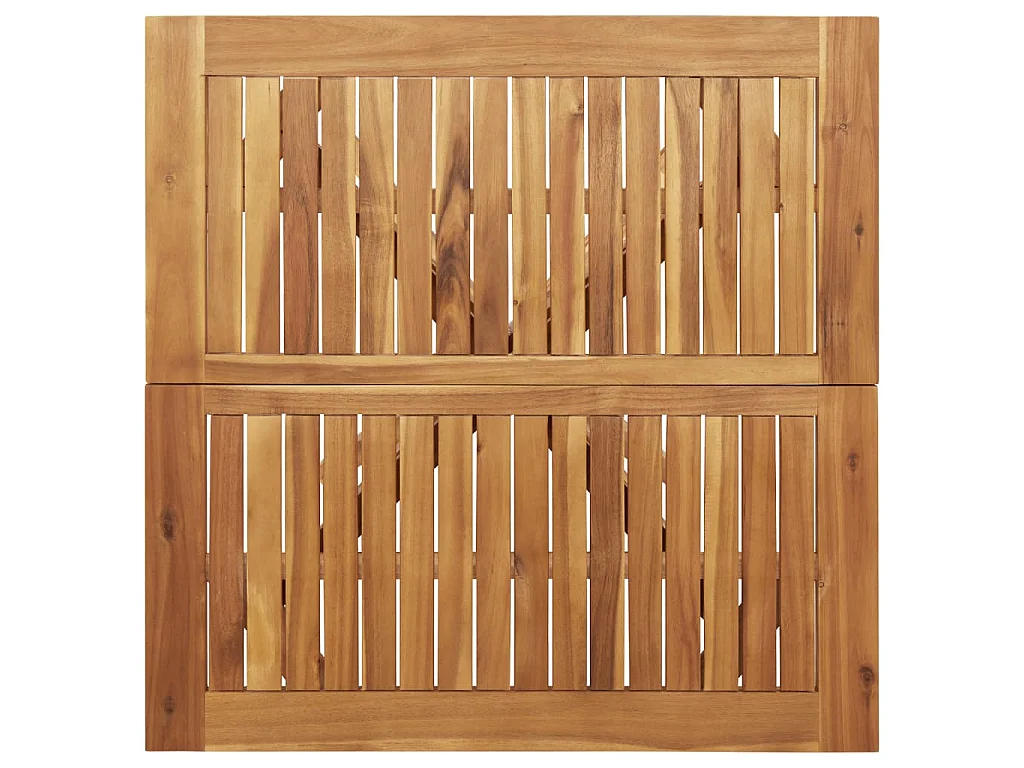Gartentisch Quadratisch 85x85x75 cm Massivholz Akazie