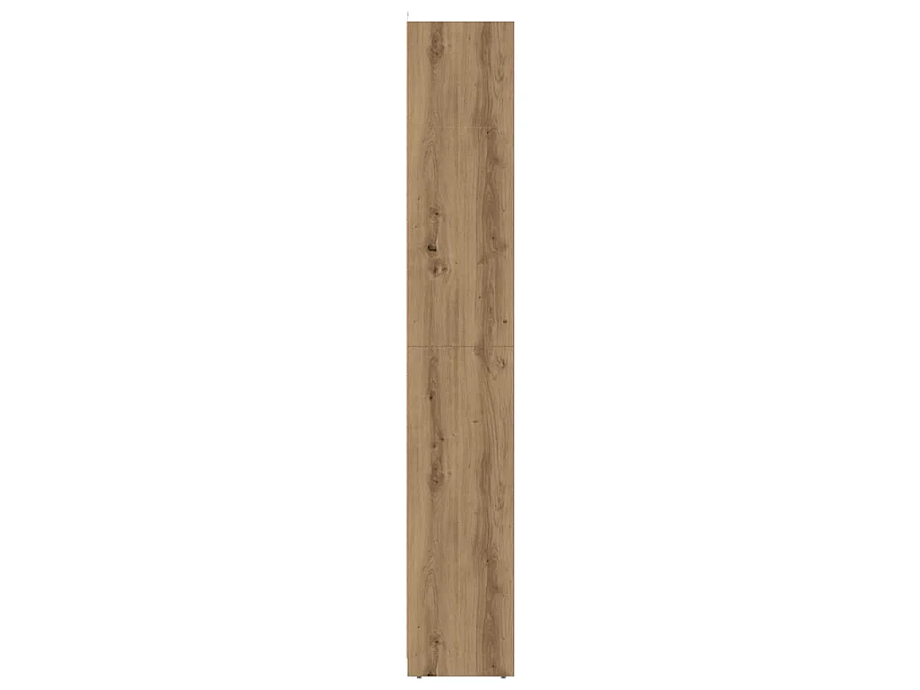 Armoire de salle de bain chêne artisanal 30x30x183,5 cm