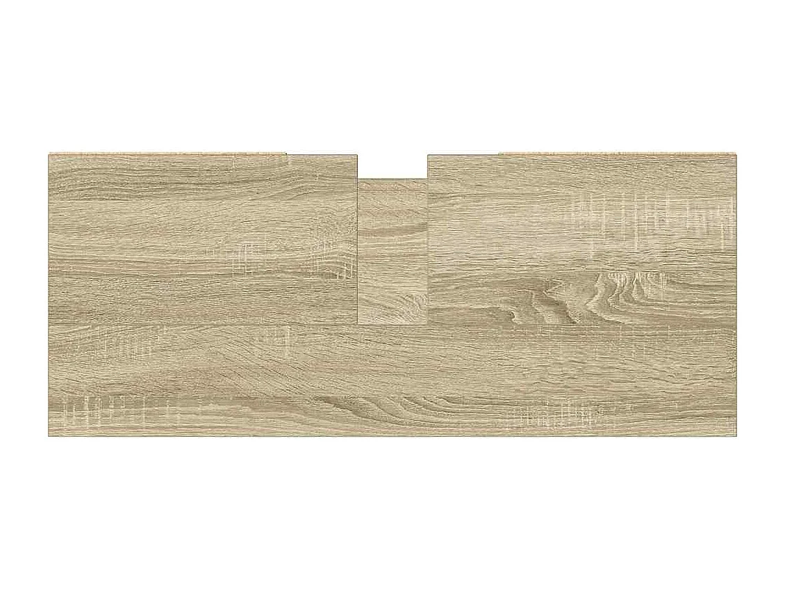 Mueble de baño madera de ingeniería roble Sonoma 80x33x60 cm