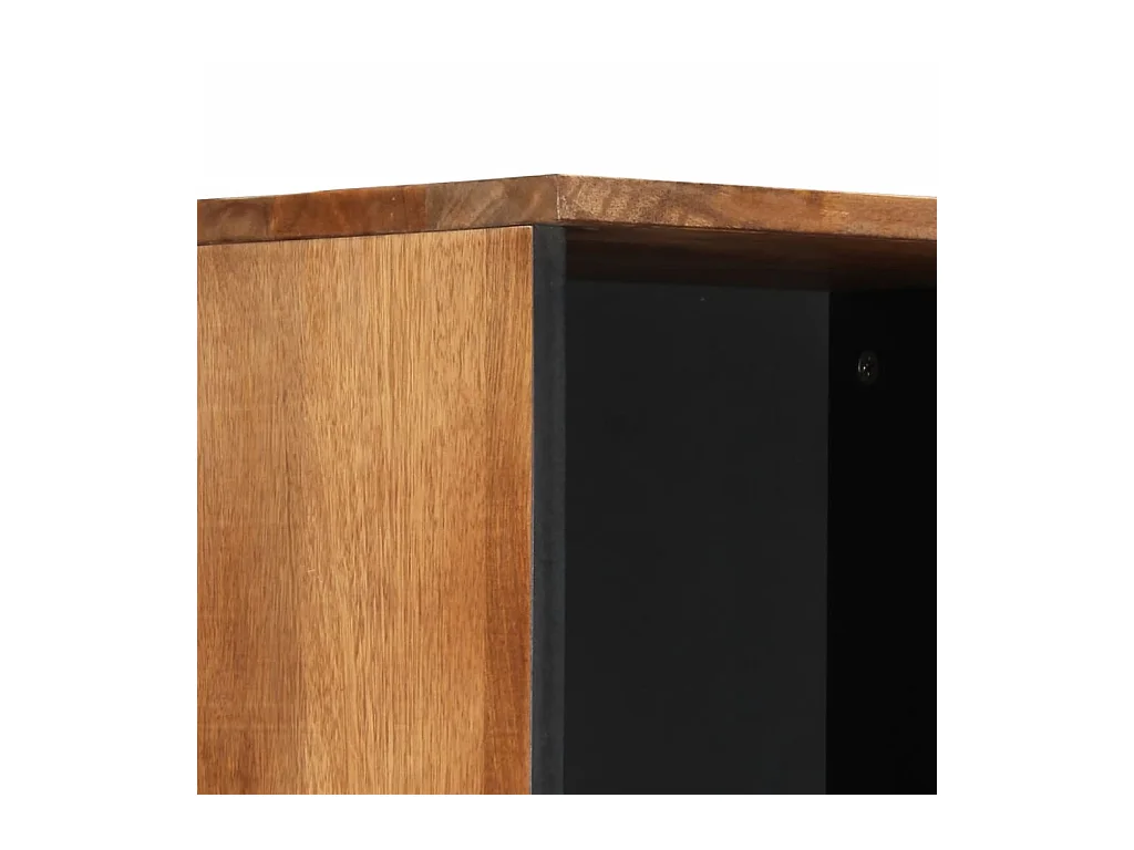 Mobile da Bagno 38x33x160 cm in Legno Massello di Mango