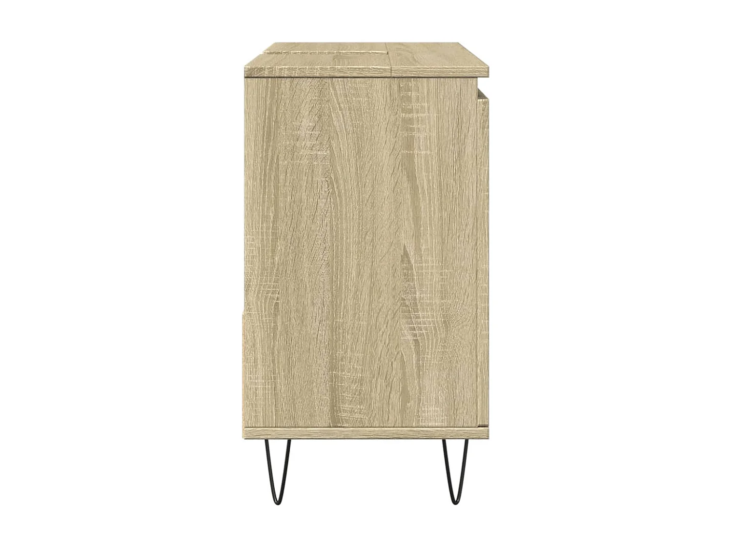 Armario de baño madera contrachapada roble Sonoma 65x33x60 cm