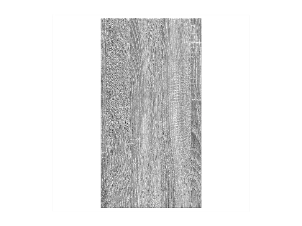 Armoire d'évier sonoma gris 63x29x55 cm bois d'ingénierie