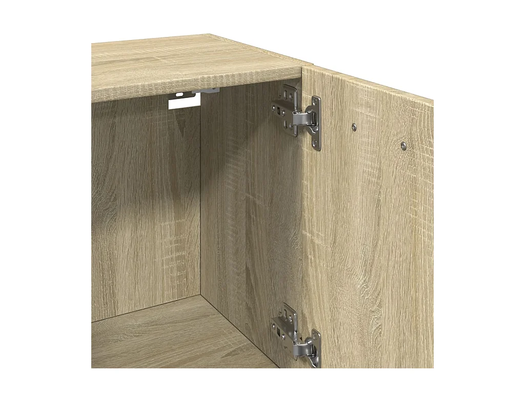 Armoire de salle de bain Chêne sonoma 30x30x80 cm Aggloméré