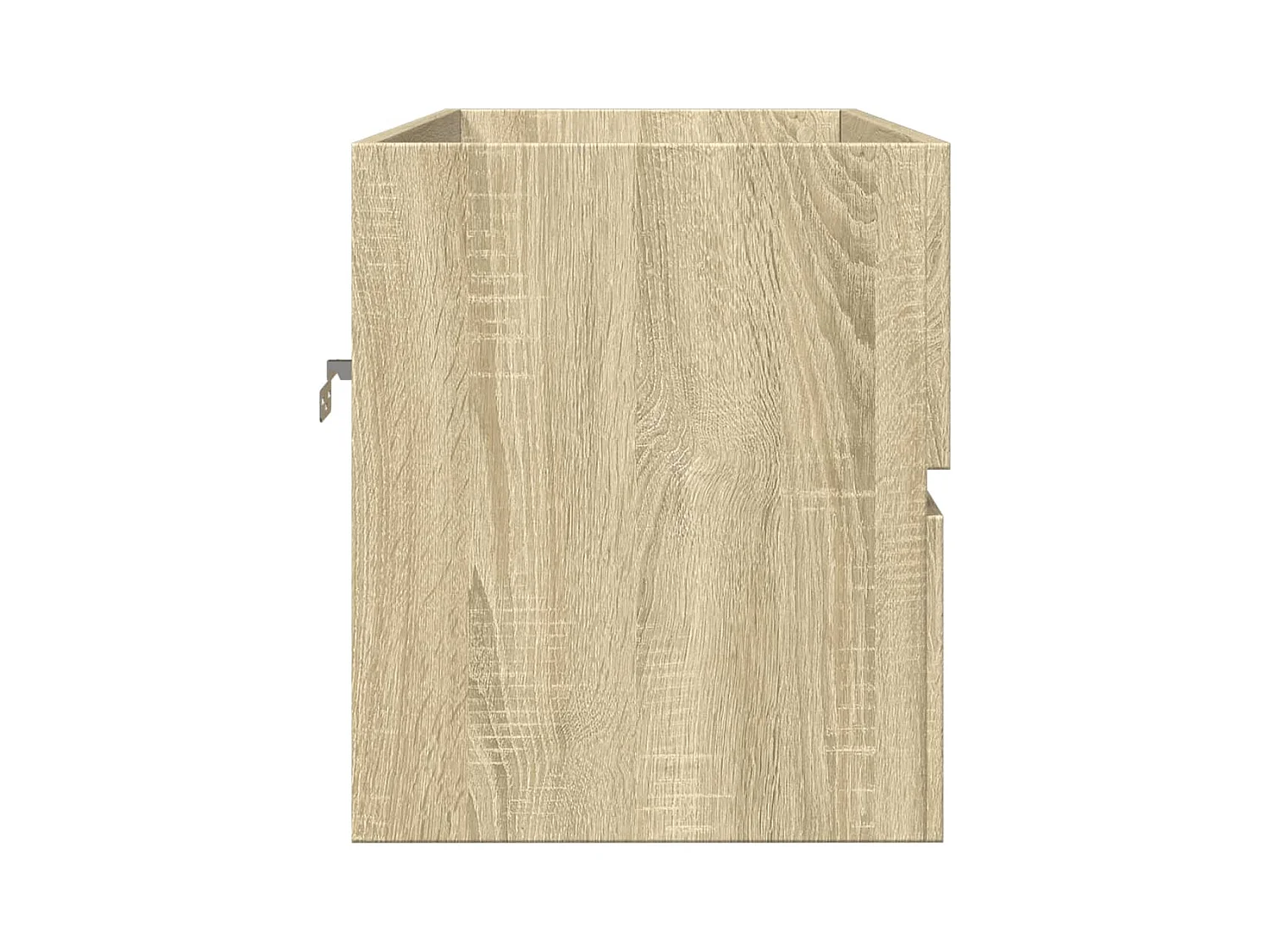 Armario lavabo madera de ingeniería roble Sonoma 80x38,5x45 cm