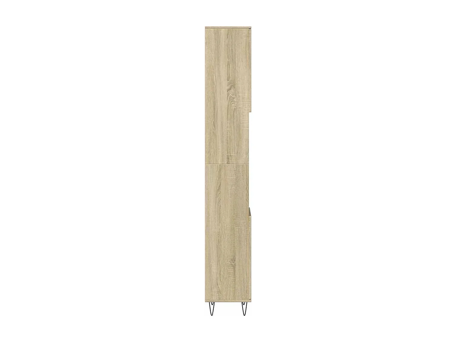Armoire salle de bain chêne sonoma 30x30x190 cm