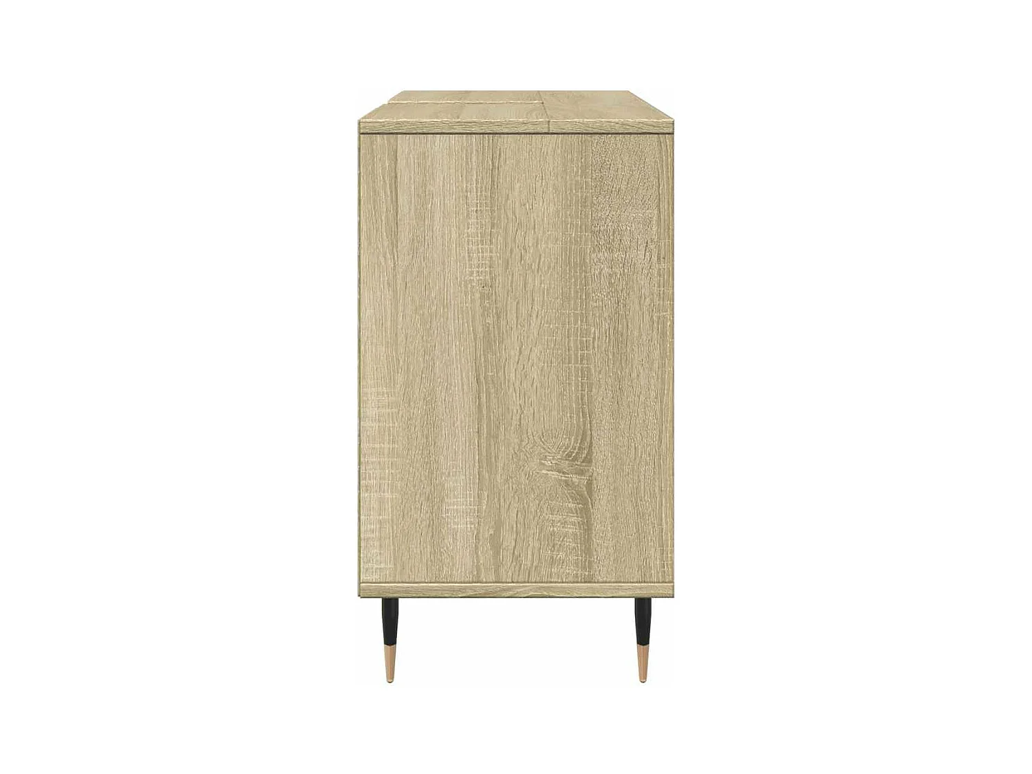 Armoire salle de bain chêne sonoma 80x33x60cm bois d'ingénierie