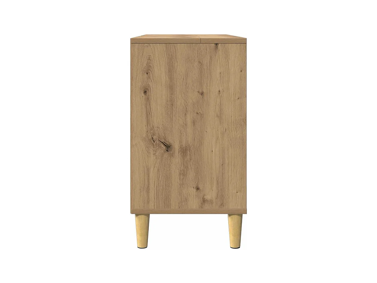 Armoire de salle de bain chêne artisanal bois d'ingénierie