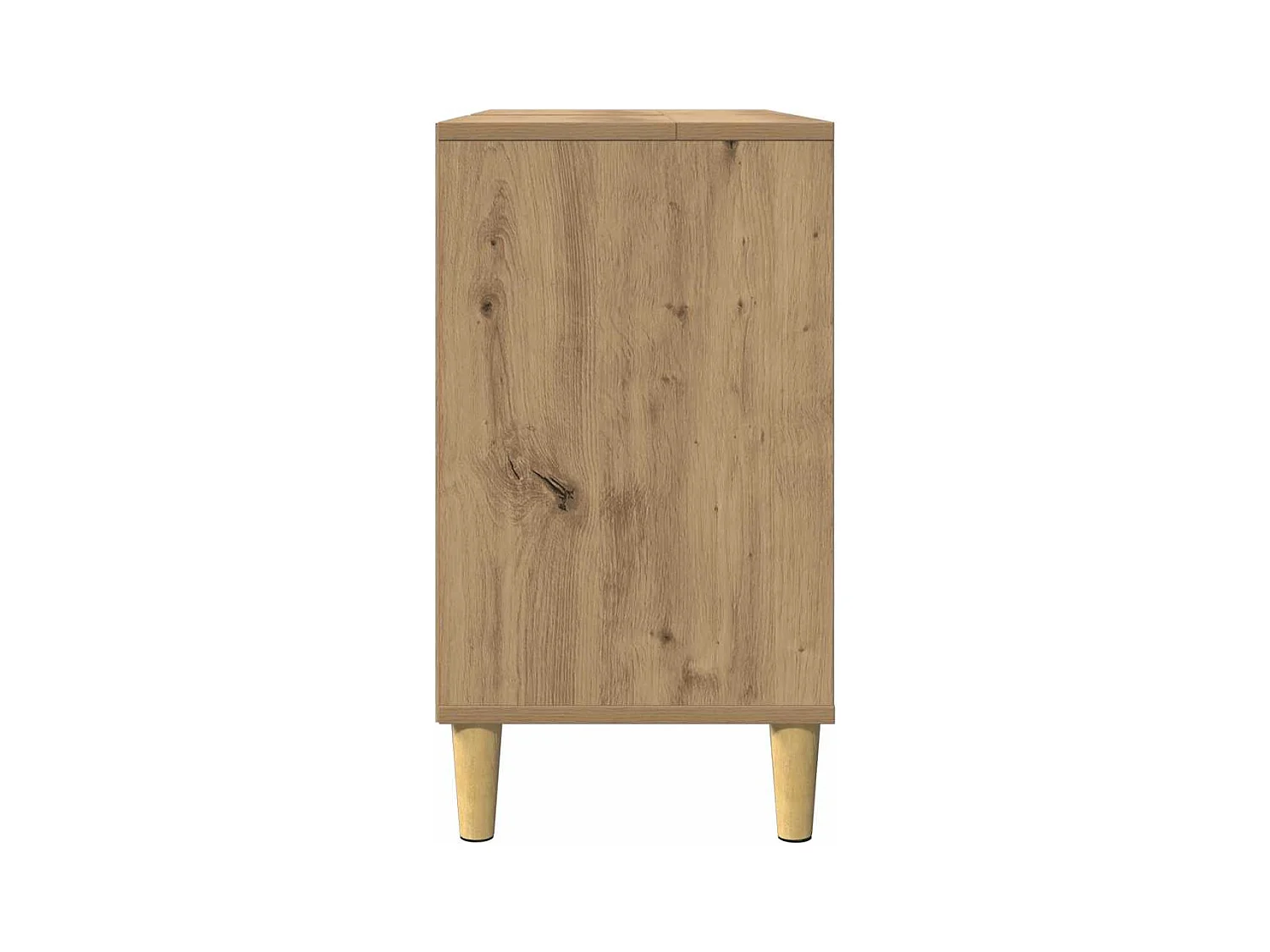 Armoire de salle de bain chêne artisanal bois d'ingénierie