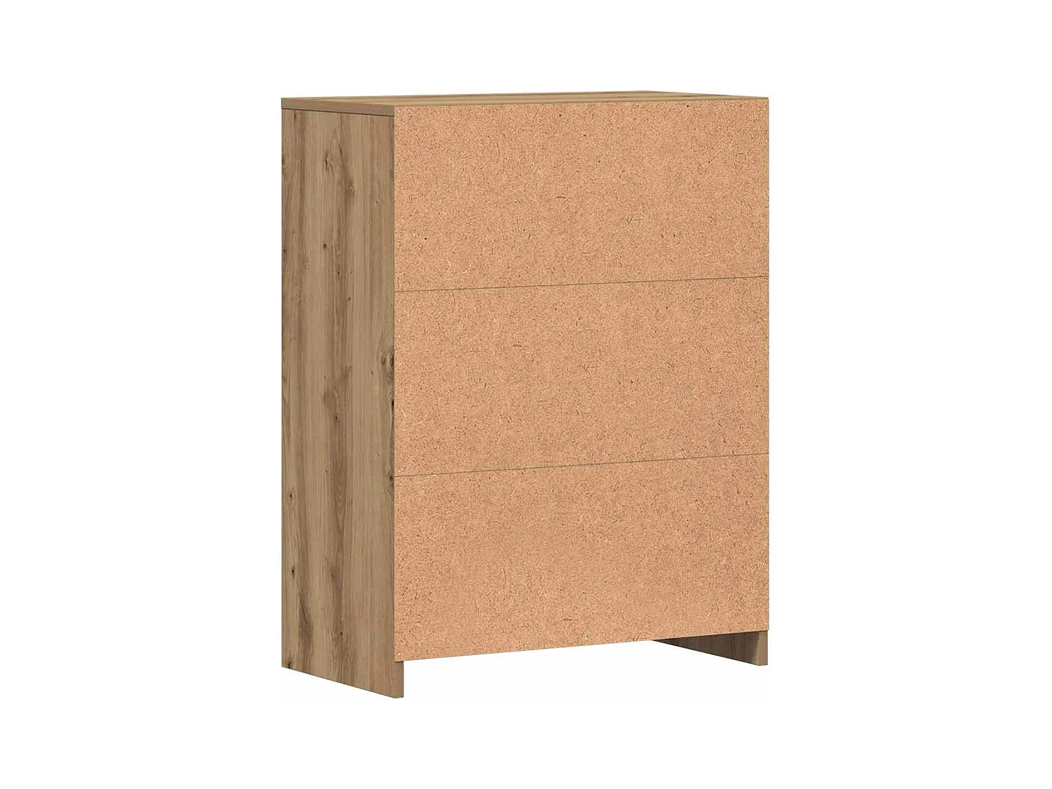 Armoire de salle de bain chêne artisanal 60x33x80 cm