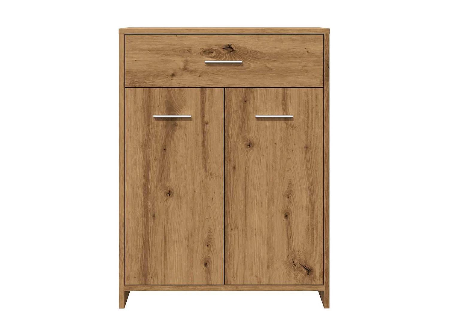 Armoire de salle de bain chêne artisanal 60x33x80 cm