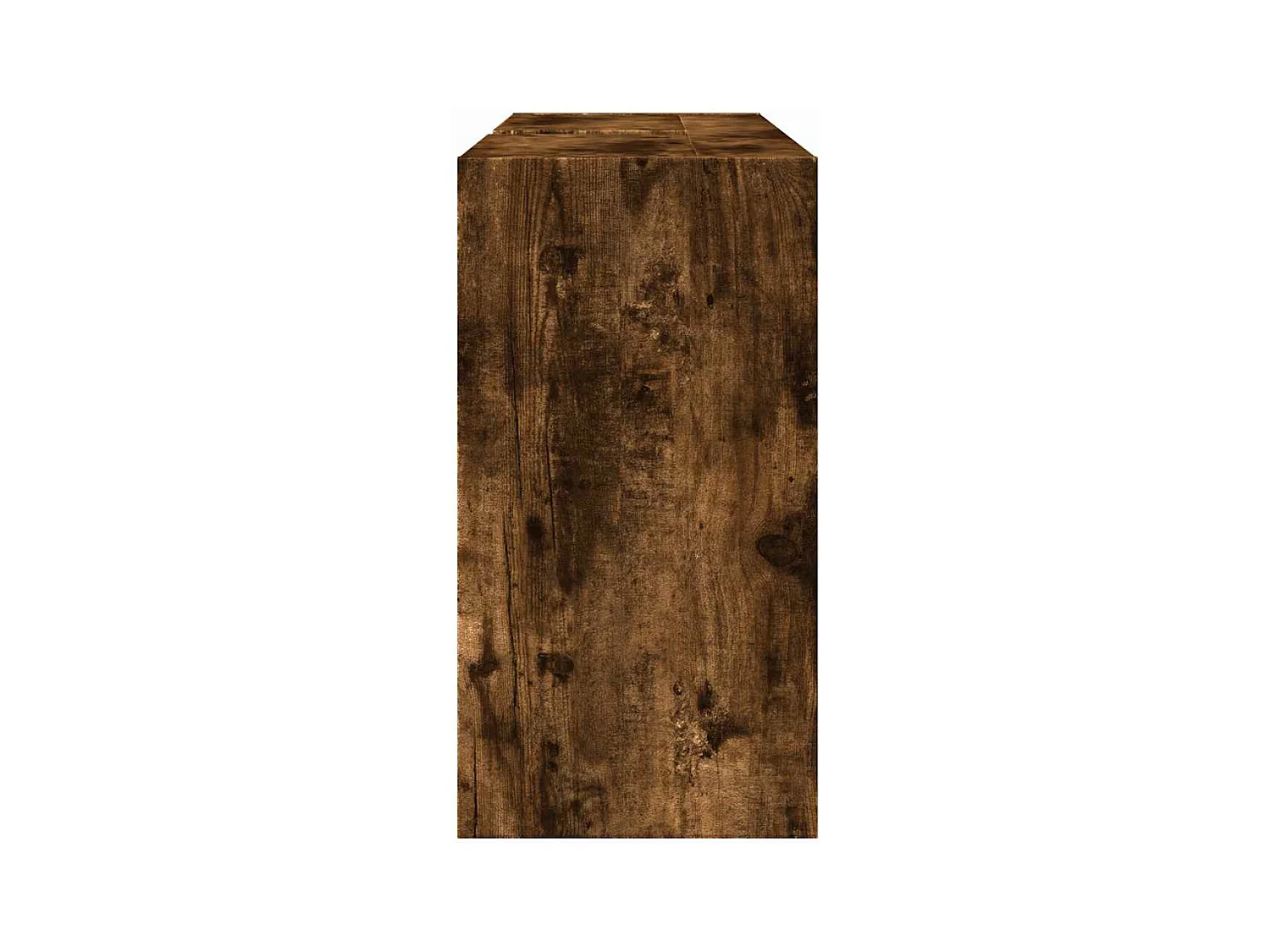 Armoire d'évier chêne fumé 90x29x55 cm bois d'ingénierie