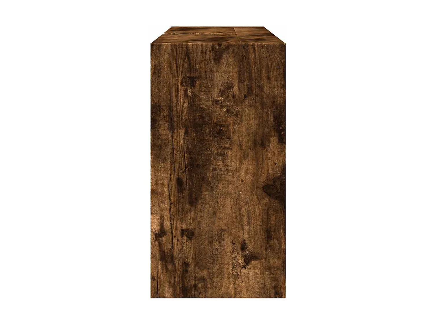 Armoire d'évier chêne fumé 90x29x55 cm bois d'ingénierie