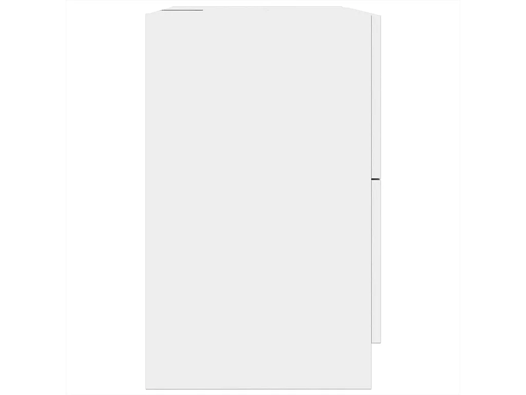 Wastafelkast 59x37x59 cm bewerkt hout wit