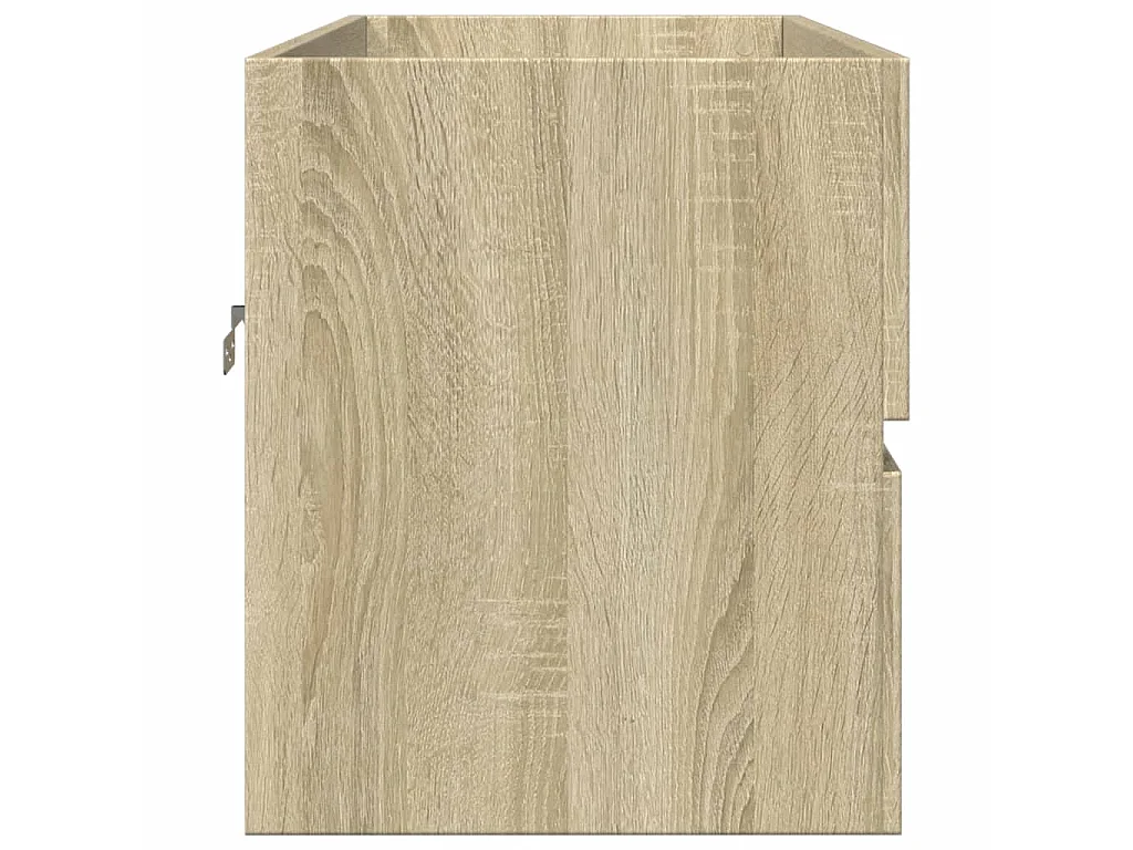 Armario lavabo madera contrachapada roble Sonoma 90x38,5x45 cm