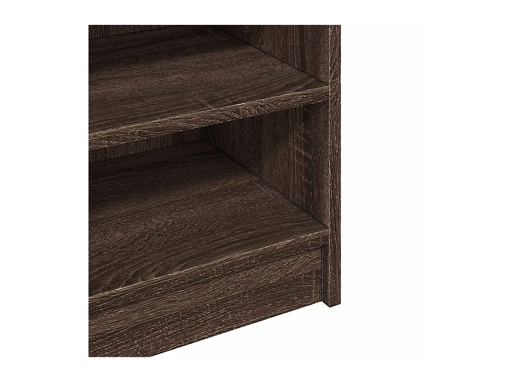 Wastafelkast 90x29x55 cm bewerkt hout bruin eikenkleurig