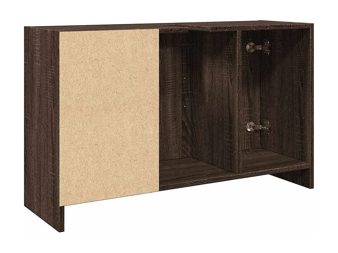 Armoire d'évier chêne marron 90x29x55 cm bois d'ingénierie