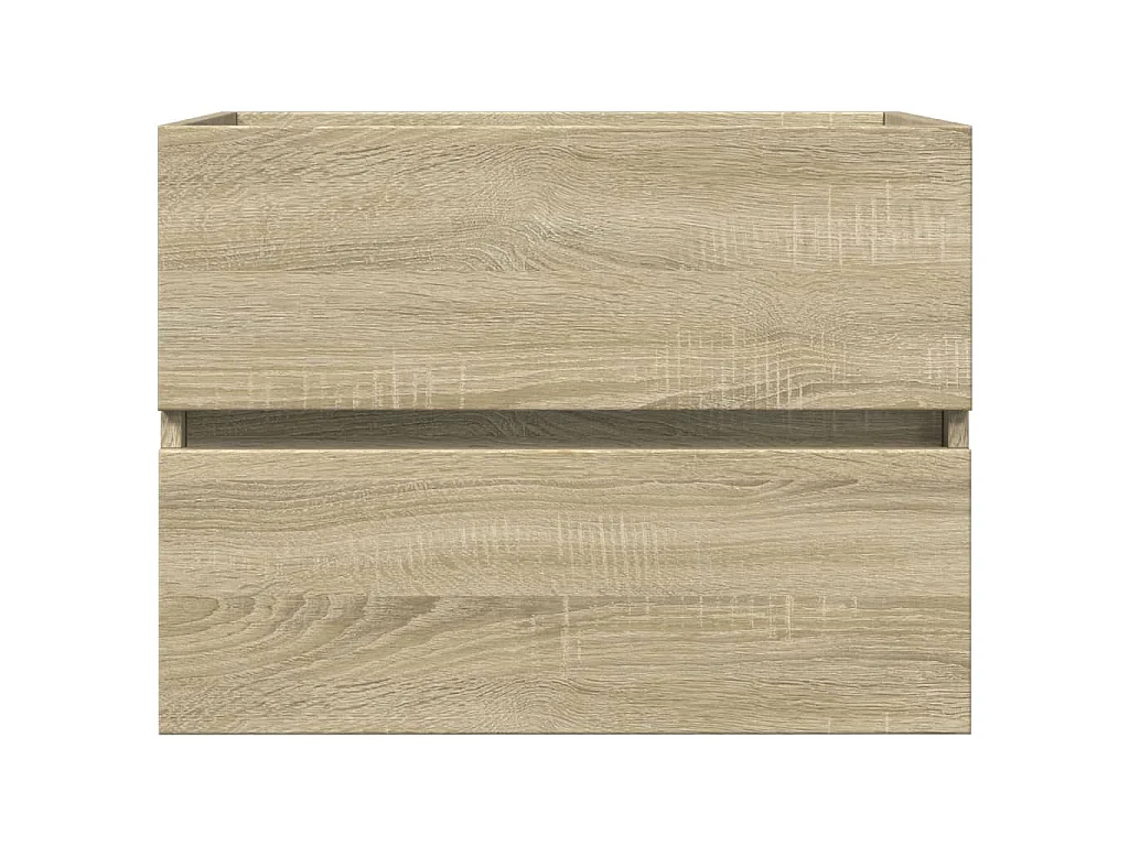 Armario de lavabo contrachapada roble Sonoma 60x38,5x45 cm