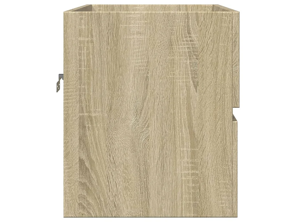 Armario de lavabo contrachapada roble Sonoma 60x38,5x45 cm