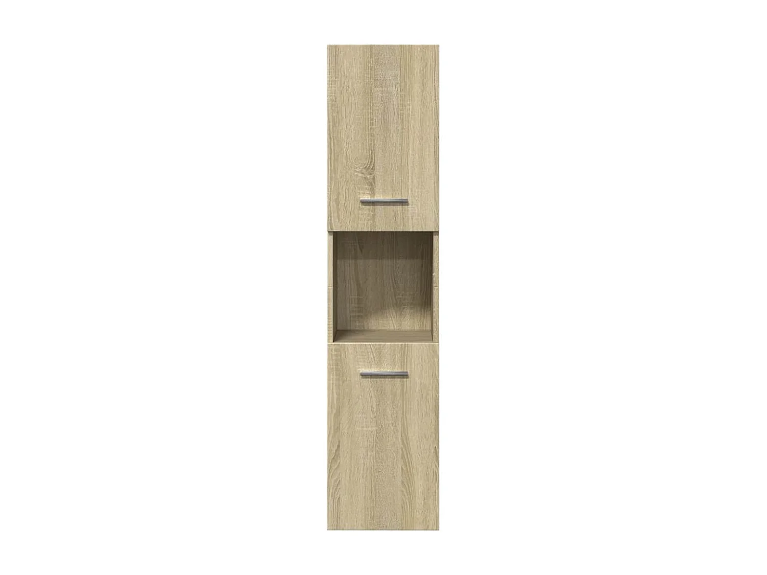 Armoire de salle de bain Chêne sonoma 30x30x130 cm Aggloméré