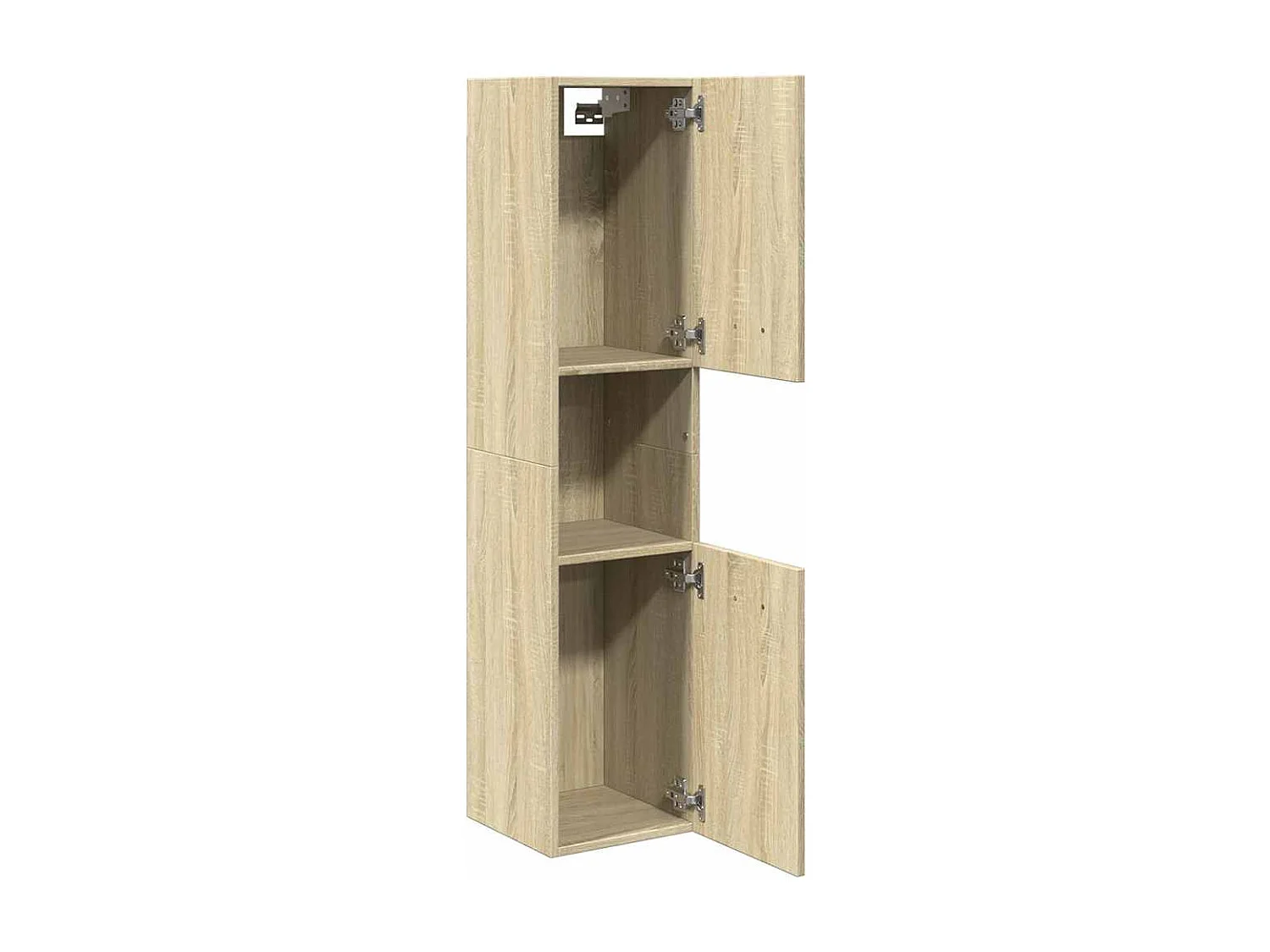 Armoire de salle de bain Chêne sonoma 30x30x130 cm Aggloméré