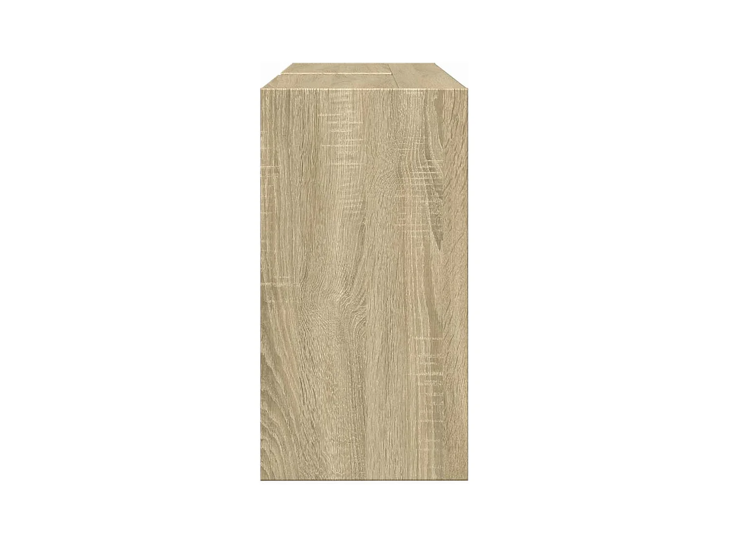Wastafelkast 90x29x55 cm bewerkt hout sonoma eikenkleurig