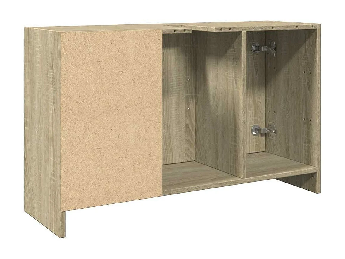 Armoire d'évier chêne sonoma 90x29x55 cm bois d'ingénierie
