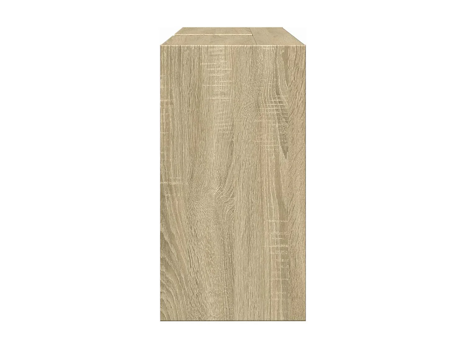 Wastafelkast 90x29x55 cm bewerkt hout sonoma eikenkleurig