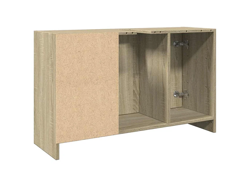 Armoire d'évier chêne sonoma 90x29x55 cm bois d'ingénierie