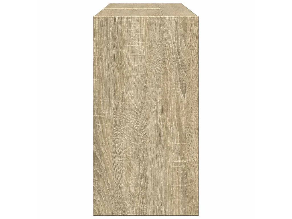 Armoire d'évier chêne sonoma 90x29x55 cm bois d'ingénierie