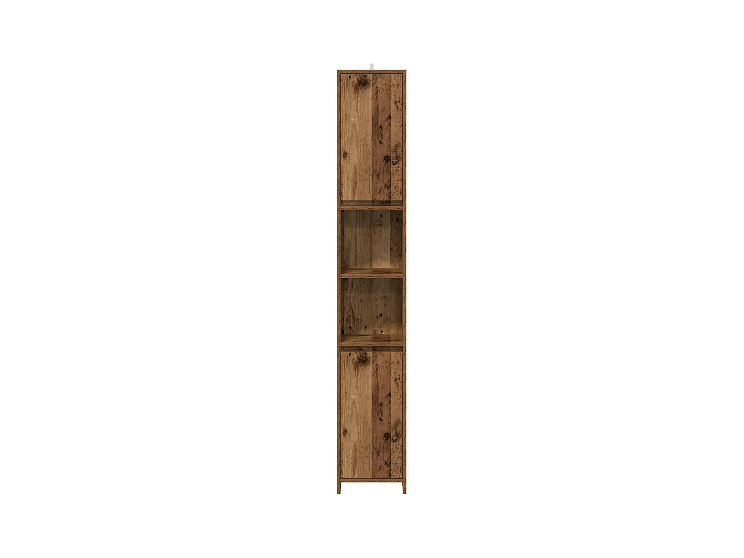 Armoire salle de bain vieux bois 30x30x183,5 cm bois ingénierie