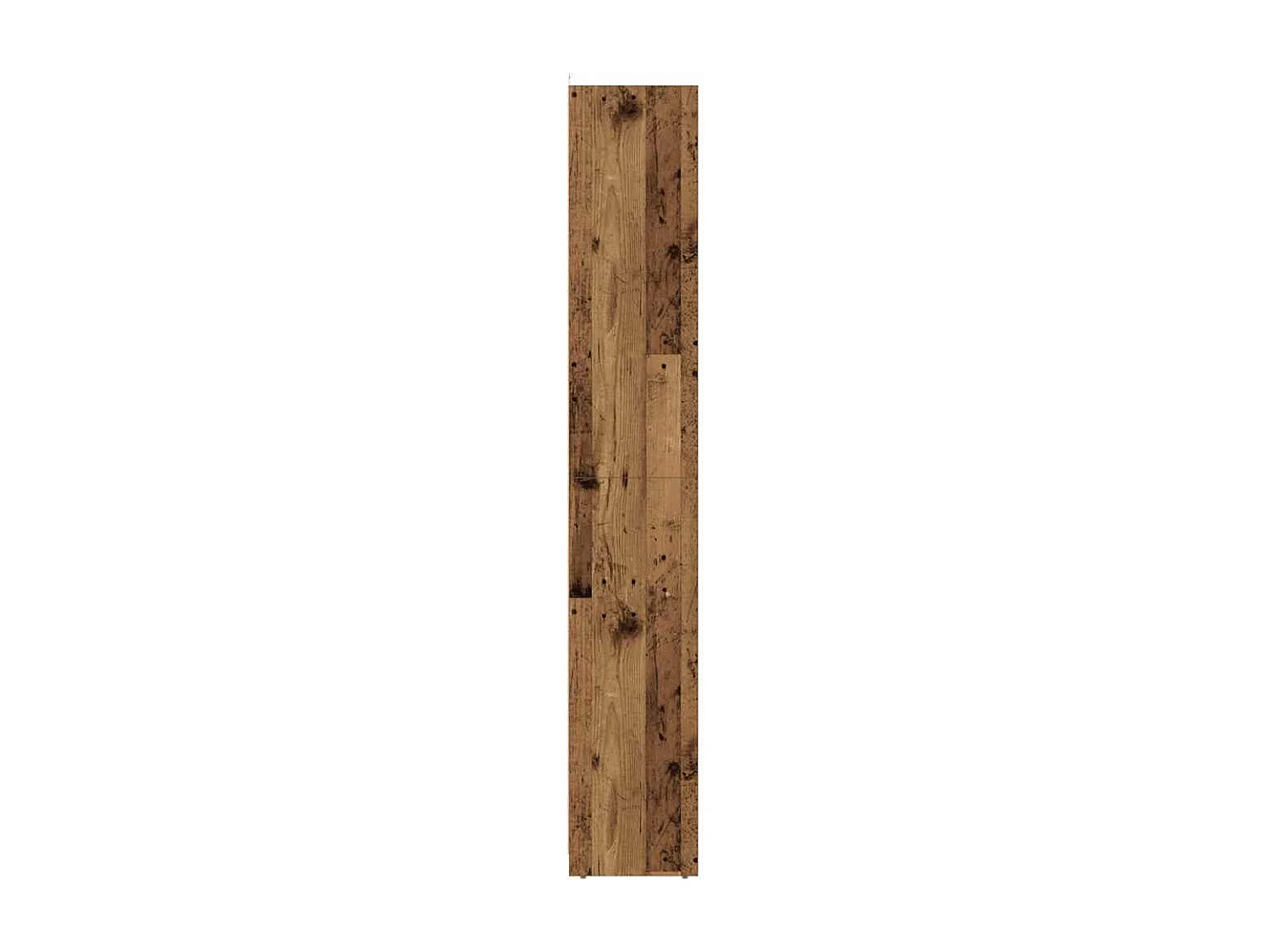 Badkamerkast 30x30x183,5 cm bewerkt hout oud houtkleurig
