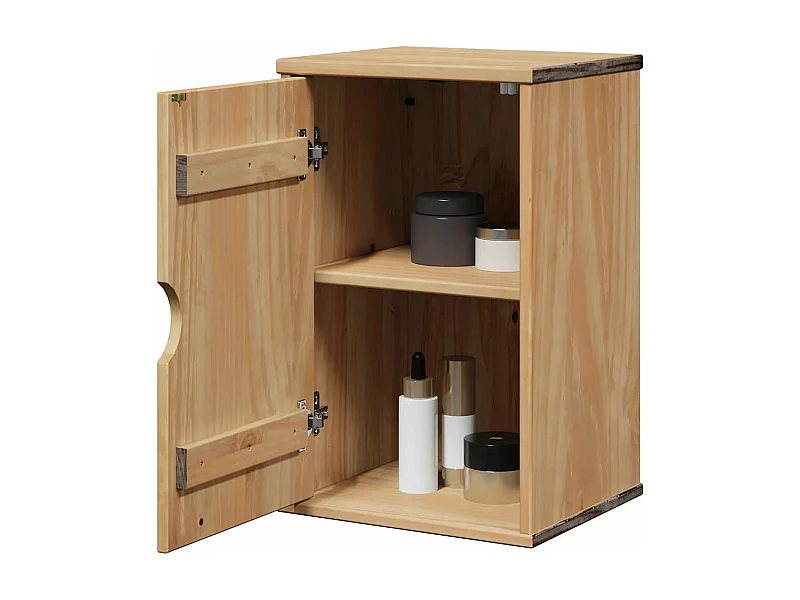 Mueble de baño OTTA madera maciza de pino 35x30x55 cm