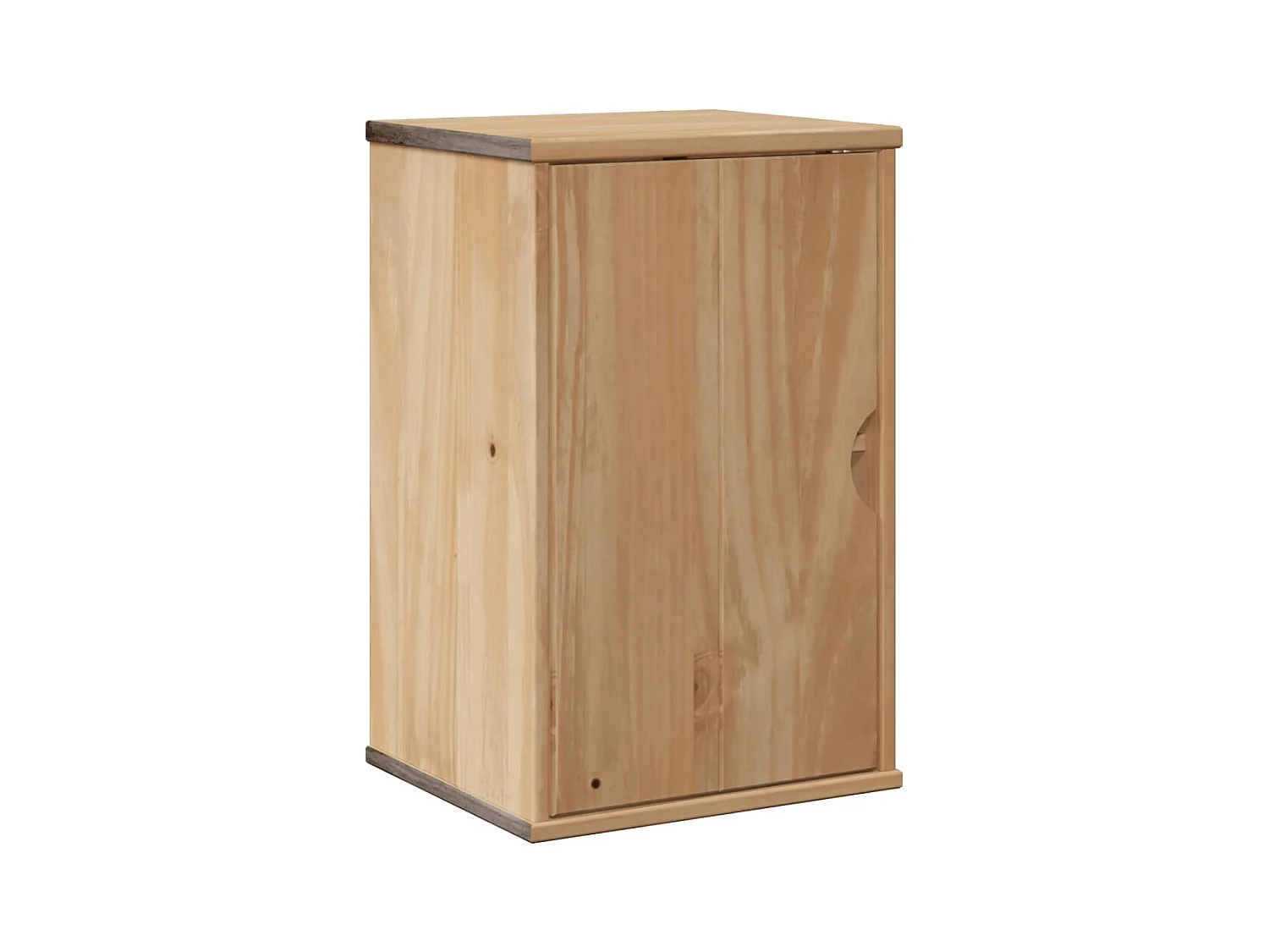 Armoire murale de salle de bain OTTA 35x30x55 cm bois massif