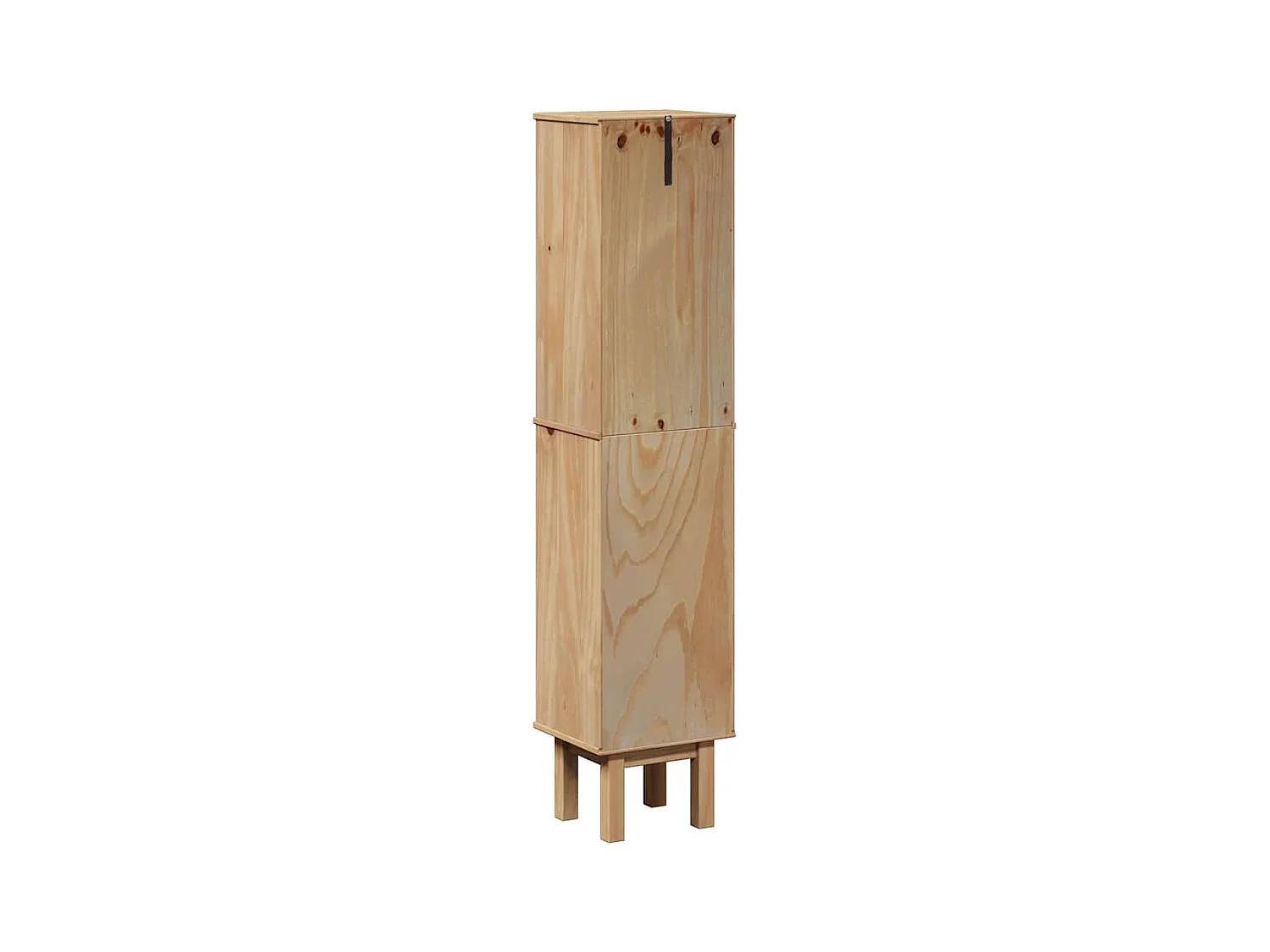 Armoire de salle de bain OTTA 35x30x159 cm bois massif de pin