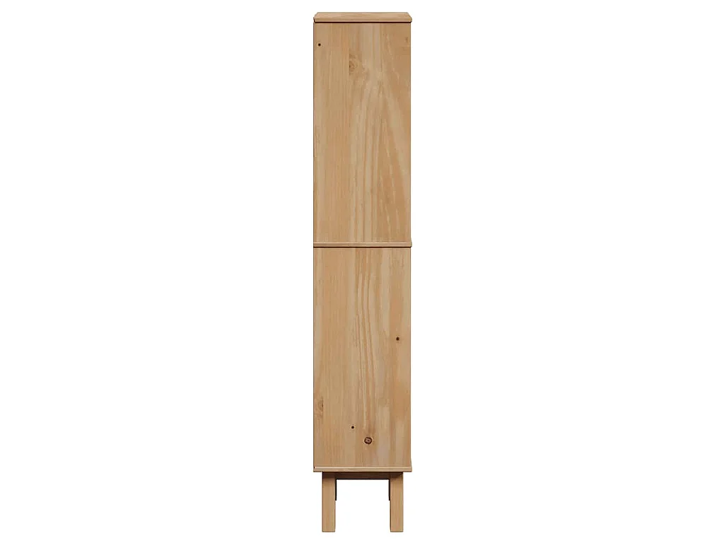 Armoire de salle de bain OTTA 35x30x159 cm bois massif de pin