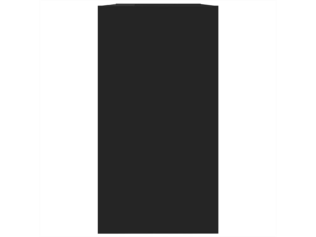 Armoire d'évier noir 63x29x55 cm bois d'ingénierie