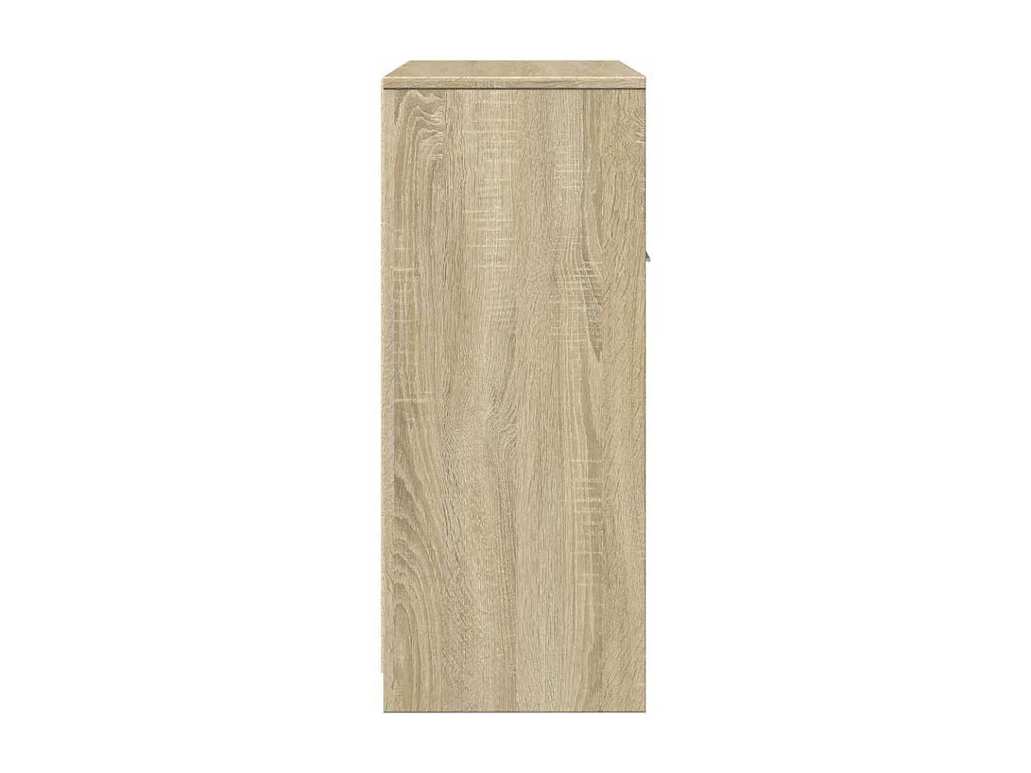 Badkamerkast 60x33x80 cm spaanplaat sonoma eikenkleurig